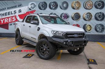 FORD RANGER BUCK 25 XD GLOSS BLACK MILLED ACCENTS